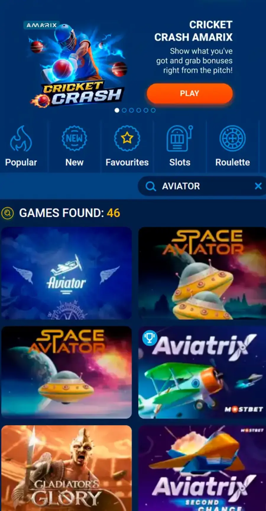 Mostbet aviator login